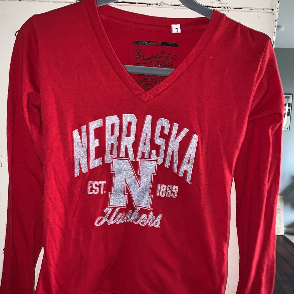 Nebraska long sleeve tee